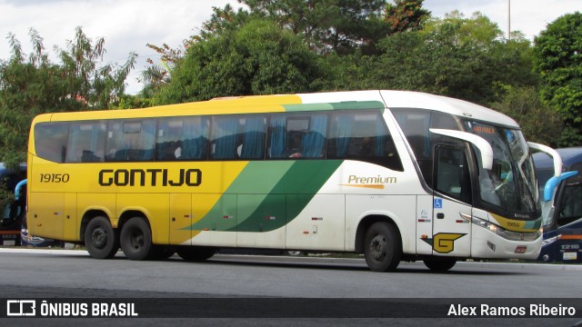 Empresa Gontijo de Transportes 19150 na cidade de Taubaté, São Paulo, Brasil, por Alex Ramos Ribeiro. ID da foto: 7473219.