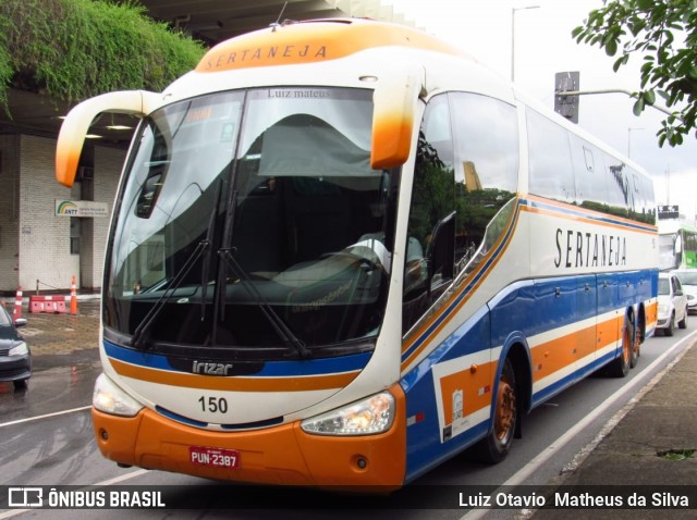 Viação Sertaneja 150 na cidade de Belo Horizonte, Minas Gerais, Brasil, por Luiz Otavio Matheus da Silva. ID da foto: 7473006.