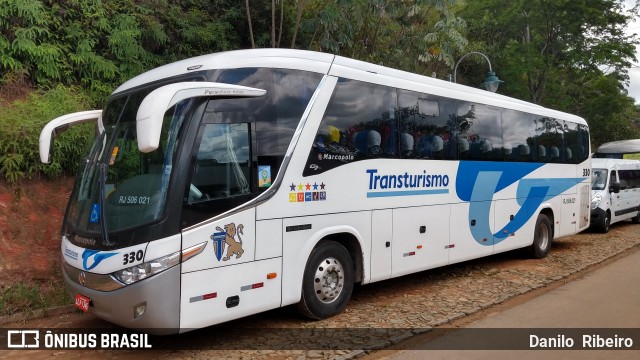 Transturismo Turismo e Fretamento 330 na cidade de Valença, Rio de Janeiro, Brasil, por Danilo  Ribeiro. ID da foto: 7473593.