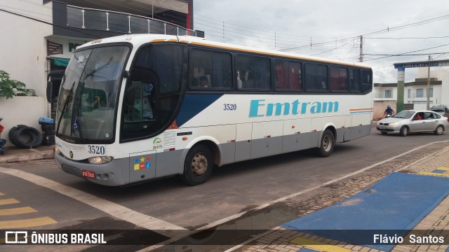 Emtram 3520 na cidade de Barra da Estiva, Bahia, Brasil, por Flávio  Santos. Número da foto: #7472950.