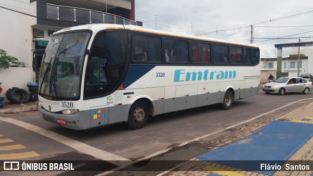 Emtram 3520 na cidade de Barra da Estiva, Bahia, Brasil, por Flávio  Santos. ID da foto: 7472950.