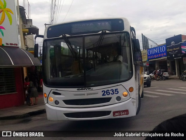Empresa de Transportes Eunapolitana 2635 na cidade de Eunápolis, Bahia, Brasil, por João Gabriel Gonçalves da Rocha. Número da foto: #7473365.