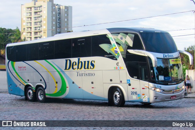 Debus Turismo 2016 na cidade de Joinville, Santa Catarina, Brasil, por Diego Lip. Número da foto: #7472298.