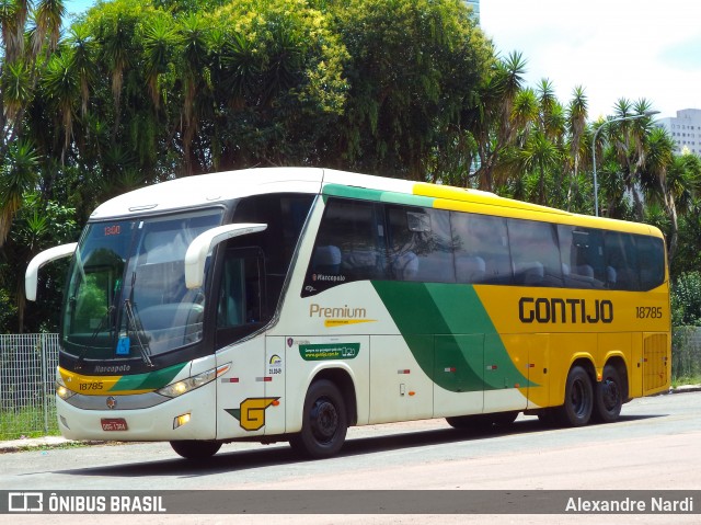 Empresa Gontijo de Transportes 18785 na cidade de Curitiba, Paraná, Brasil, por Alexandre Rodrigo. Número da foto: #7473858.