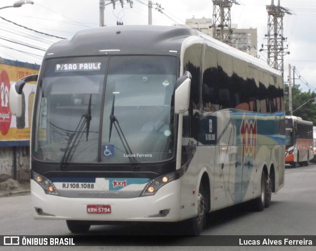 Auto Viação 1001 RJ 108.1088 na cidade de Nova Iguaçu, Rio de Janeiro, Brasil, por Lucas Alves Ferreira. Número da foto: #7472661.