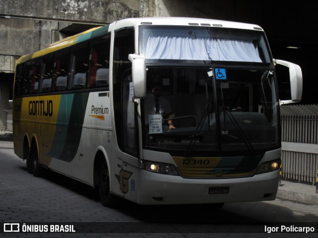 Empresa Gontijo de Transportes 12340 na cidade de Belo Horizonte, Minas Gerais, Brasil, por Igor Policarpo. Número da foto: #7474060.