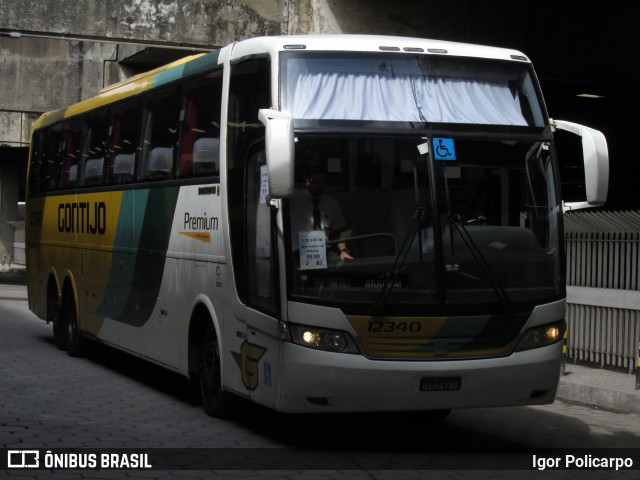 Empresa Gontijo de Transportes 12340 na cidade de Belo Horizonte, Minas Gerais, Brasil, por Igor Policarpo. ID da foto: 7474060.