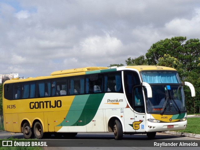 Empresa Gontijo de Transportes 14315 na cidade de Brasília, Distrito Federal, Brasil, por Rayllander Almeida. Número da foto: #7474054.