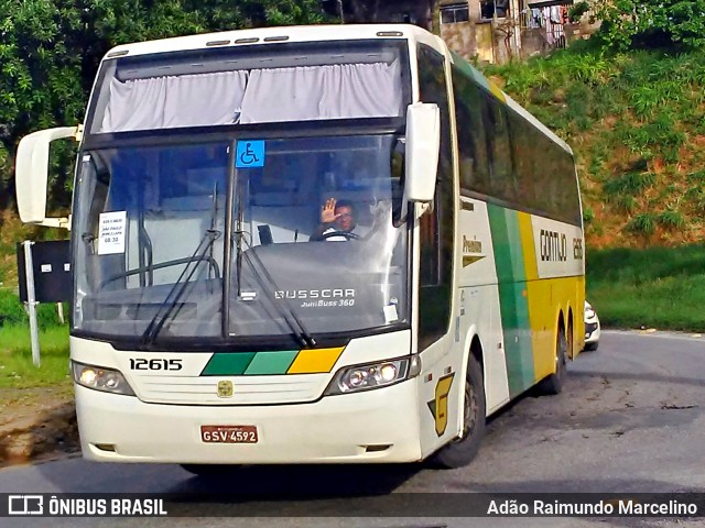 Empresa Gontijo de Transportes 12615 na cidade de Belo Horizonte, Minas Gerais, Brasil, por Adão Raimundo Marcelino. ID da foto: 7473918.