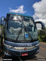Viação Cidade Sol 8530 na cidade de Jacobina, Bahia, Brasil, por Wesley Ferreira. Número da foto: #:id.
