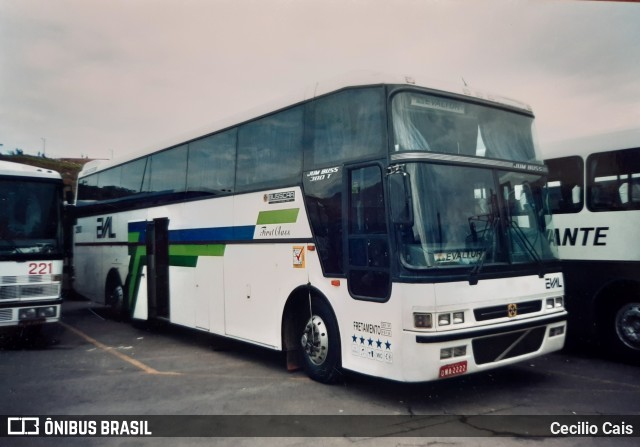 EVAL - Empresa de Viação Angrense 1200 na cidade de Aparecida, São Paulo, Brasil, por Cecilio Cais. Número da foto: #7475594.