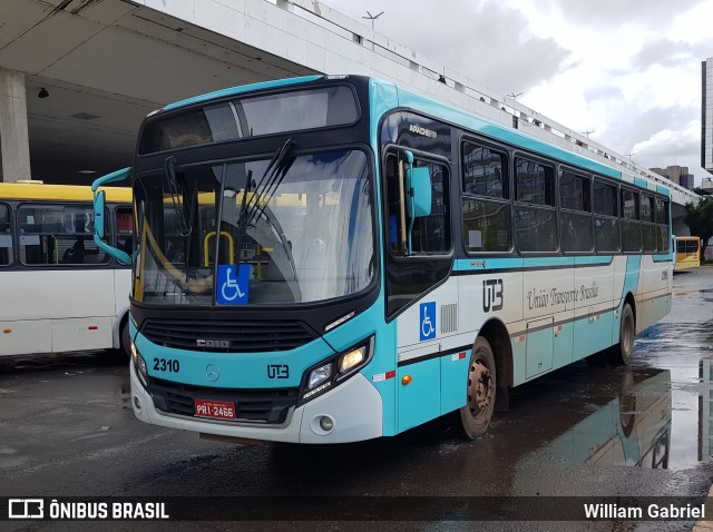 UTB - União Transporte Brasília 2310 na cidade de Brasília, Distrito Federal, Brasil, por William Gabriel. ID da foto: 7475366.