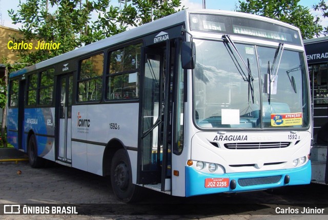 Rápido Araguaia 1592-5 na cidade de Goiânia, Goiás, Brasil, por Carlos Júnior. Número da foto: #7476590.