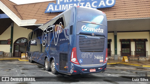 Viação Cometa 719304 na cidade de Oliveira, Minas Gerais, Brasil, por Luiz Silva. ID da foto: 7474880.