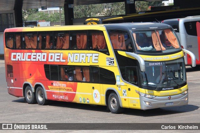 Crucero del Norte 3290 na cidade de Foz do Iguaçu, Paraná, Brasil, por Carlos Kircheim. ID da foto: 7477281.