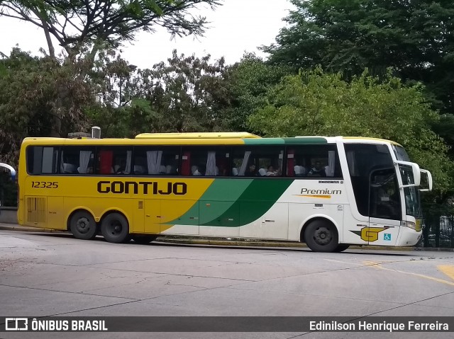 Empresa Gontijo de Transportes 12325 na cidade de São Paulo, São Paulo, Brasil, por Edinilson Henrique Ferreira. ID da foto: 7475974.