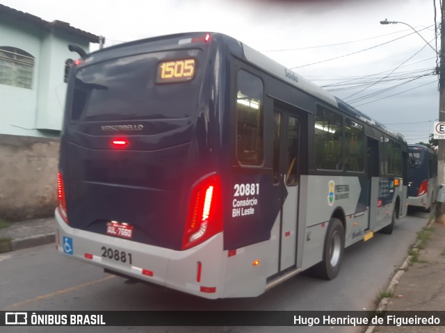 Viação Progresso 20881 na cidade de Belo Horizonte, Minas Gerais, Brasil, por Hugo Henrique de Figueiredo. Número da foto: #7475725.