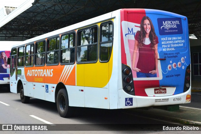 Autotrans > Turilessa 6760 na cidade de Varginha, Minas Gerais, Brasil, por Eduardo Ribeiro. Número da foto: #7475405.