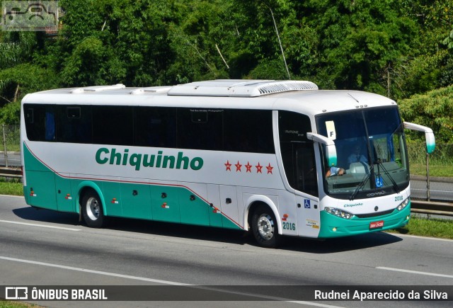 Chiquinho Transportes e Turismo 2016 na cidade de Santa Isabel, São Paulo, Brasil, por Rudnei Aparecido da Silva. ID da foto: 7475484.