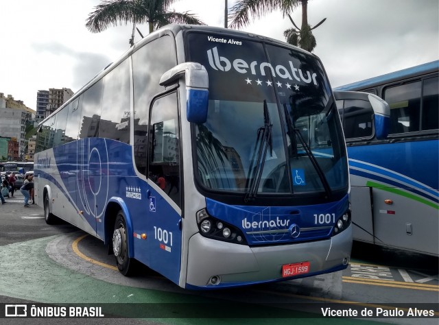 Bernatur SBC Fretamento e Locações 1001 na cidade de Aparecida, São Paulo, Brasil, por Vicente de Paulo Alves. ID da foto: 7476311.