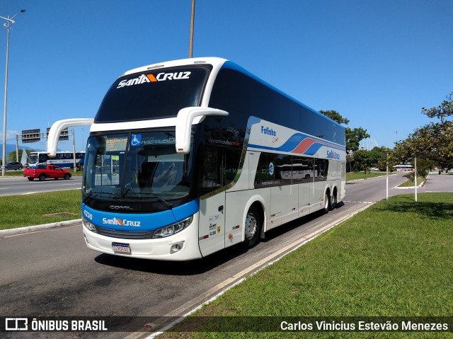 VUSC - Viação União Santa Cruz 4230 na cidade de Florianópolis, Santa Catarina, Brasil, por Carlos Vinicius Estevão Menezes. ID da foto: 7477303.