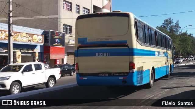 Viação Novo Horizonte 803611 na cidade de Vitória da Conquista, Bahia, Brasil, por Flávio  Santos. ID da foto: 7474853.