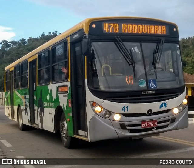 Viação Dedo de Deus 41 na cidade de Teresópolis, Rio de Janeiro, Brasil, por PEDRO COUTO. ID da foto: 7476836.