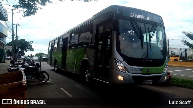 Viação Garcia 81075 na cidade de Sarandi, Paraná, Brasil, por Luiz Scaff. Número da foto: #7475500.