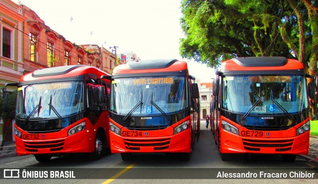 Viação Cidade Sorriso >> Viação Sorriso de Curitiba GE729 na cidade de Curitiba, Paraná, Brasil, por Alessandro Fracaro Chibior. Número da foto: #7389290.
