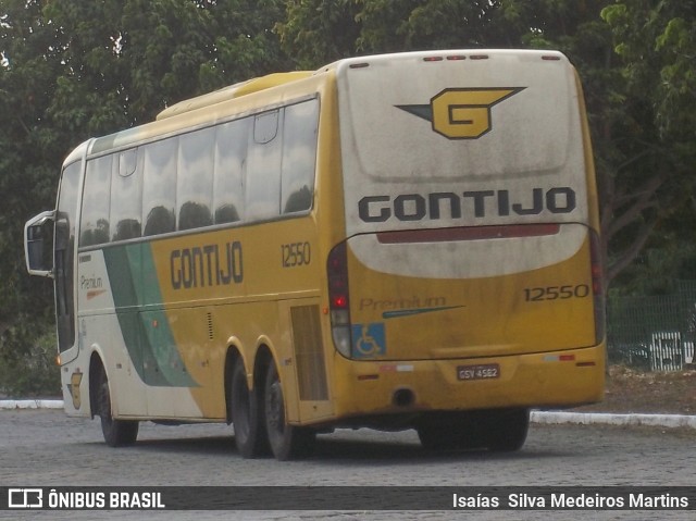 Empresa Gontijo de Transportes 12550 na cidade de Campina Grande, Paraíba, Brasil, por Isaías  Silva Medeiros Martins. ID da foto: 7388838.