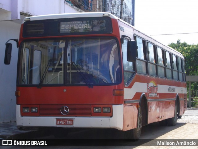 Ônibus Particulares BWA1691 na cidade de Fortaleza, Ceará, Brasil, por Mailson Amâncio. Número da foto: #7391128.