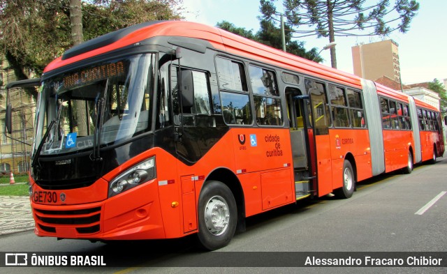 Viação Cidade Sorriso GE730 na cidade de Curitiba, Paraná, Brasil, por Alessandro Fracaro Chibior. ID da foto: 7389247.