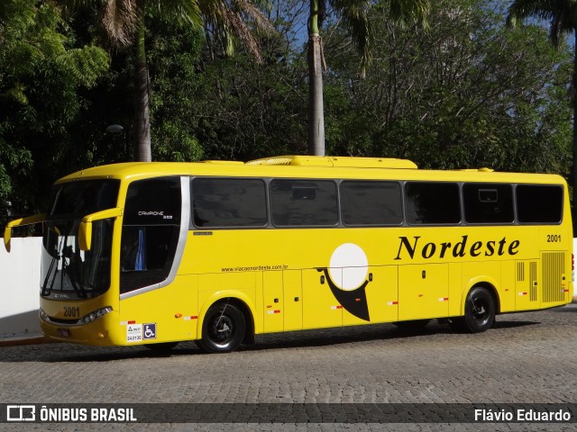 Viação Nordeste 2001 na cidade de Fortaleza, Ceará, Brasil, por Flávio Eduardo. Número da foto: #7390099.