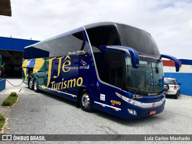 JJê Turismo 4500 na cidade de Palhoça, Santa Catarina, Brasil, por Luiz Carlos Machado. Número da foto: #7389271.
