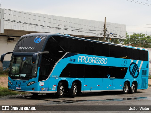 Auto Viação Progresso 6209 na cidade de Teresina, Piauí, Brasil, por João Victor. Número da foto: #7390963.