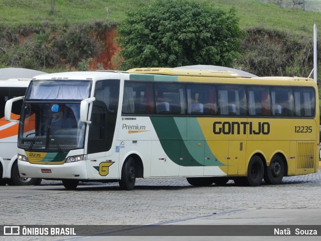 Empresa Gontijo de Transportes 12235 na cidade de João Monlevade, Minas Gerais, Brasil, por Natã  Souza. ID da foto: 7389742.