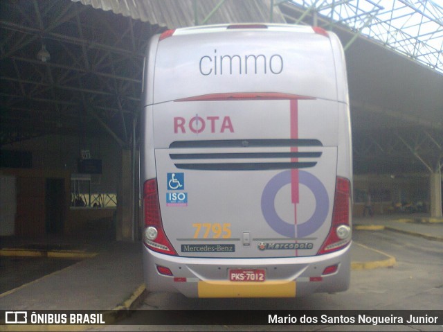 Rota Transportes Rodoviários 7795 na cidade de Serrinha, Bahia, Brasil, por Mario dos Santos Nogueira Junior. ID da foto: 7388244.