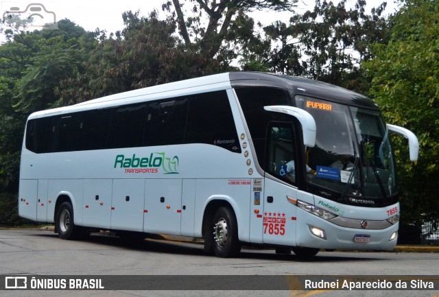 Rabelo Transportes 7855 na cidade de São Paulo, São Paulo, Brasil, por Rudnei Aparecido da Silva. Número da foto: #7389623.
