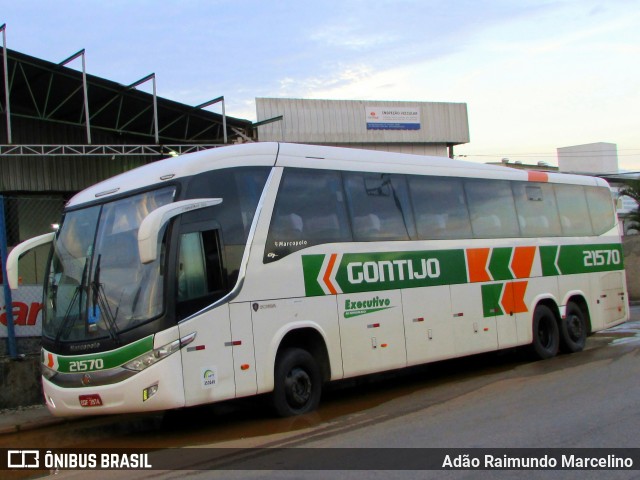 Empresa Gontijo de Transportes 21570 na cidade de Belo Horizonte, Minas Gerais, Brasil, por Adão Raimundo Marcelino. Número da foto: #7390582.