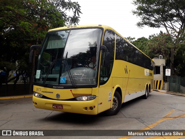 Viação Itapemirim 5873 na cidade de São Paulo, São Paulo, Brasil, por Marcus Vinicius Lara Silva. ID da foto: 7390792.