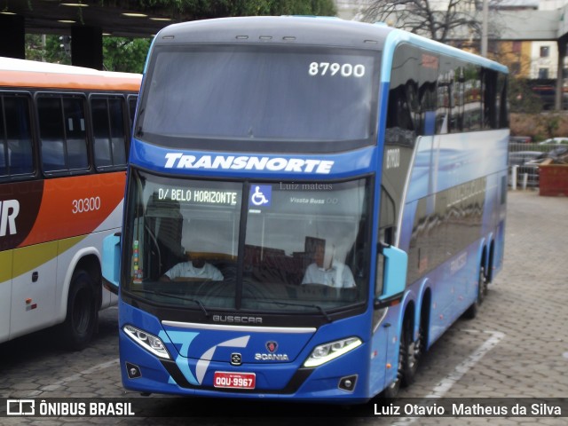 Transnorte - Transporte e Turismo Norte de Minas 87900 na cidade de Belo Horizonte, Minas Gerais, Brasil, por Luiz Otavio Matheus da Silva. Número da foto: #7389919.