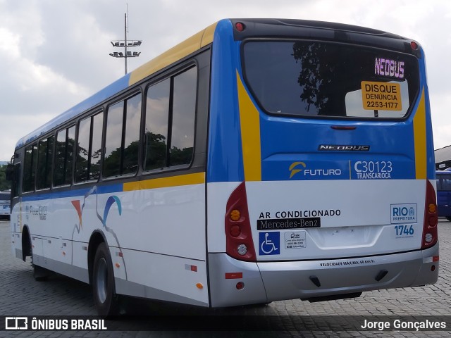 Transportes Futuro C30123 na cidade de Rio de Janeiro, Rio de Janeiro, Brasil, por Jorge Gonçalves. Número da foto: #7388653.