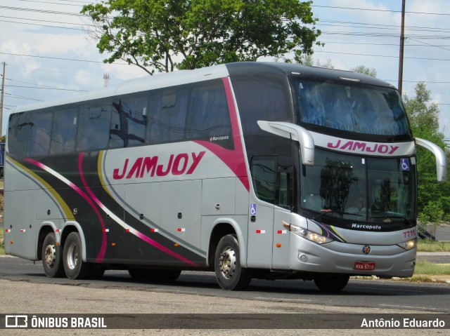 Viação Jam Joy 7711 na cidade de Teresina, Piauí, Brasil, por Eduardo Silva Araújo. Número da foto: #7388071.