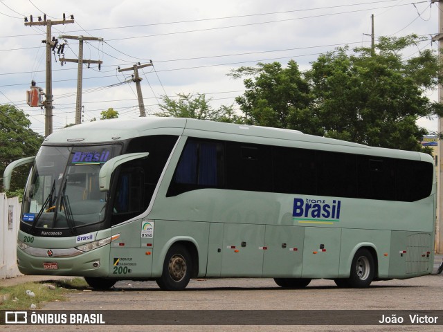 Trans Brasil > TCB - Transporte Coletivo Brasil 200 na cidade de Teresina, Piauí, Brasil, por João Victor. Número da foto: #7388173.