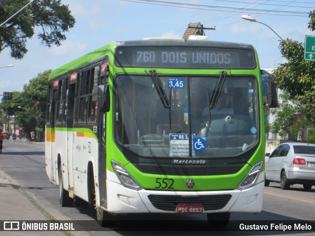 Rodoviária Caxangá 552 na cidade de Recife, Pernambuco, Brasil, por Gustavo Felipe Melo. ID da foto: 7388189.