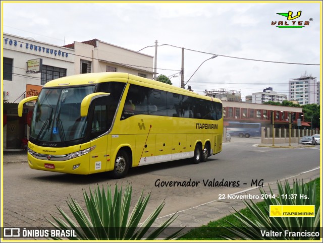 Viação Itapemirim 60649 na cidade de Governador Valadares, Minas Gerais, Brasil, por Valter Francisco. Número da foto: #7479594.