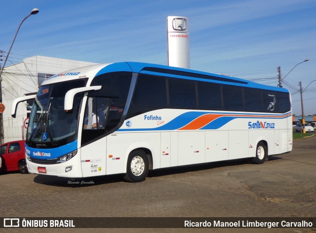 VUSC - Viação União Santa Cruz 4180 na cidade de Santa Cruz do Sul, Rio Grande do Sul, Brasil, por Ricardo Manoel Limberger Carvalho. Número da foto: #7478418.