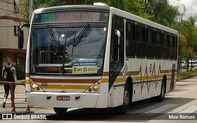 Companhia Carris Porto-Alegrense 0660 na cidade de Porto Alegre, Rio Grande do Sul, Brasil, por Max Ramos. Número da foto: #7478717.