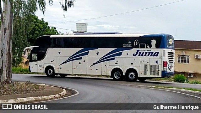 Viação Juína 1601 na cidade de Cuiabá, Mato Grosso, Brasil, por Guilherme Henrique. Número da foto: #7480075.