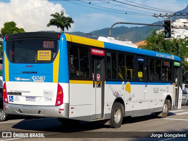 Viação Redentor C47461 na cidade de Rio de Janeiro, Rio de Janeiro, Brasil, por Jorge Gonçalves. ID da foto: 7478793.